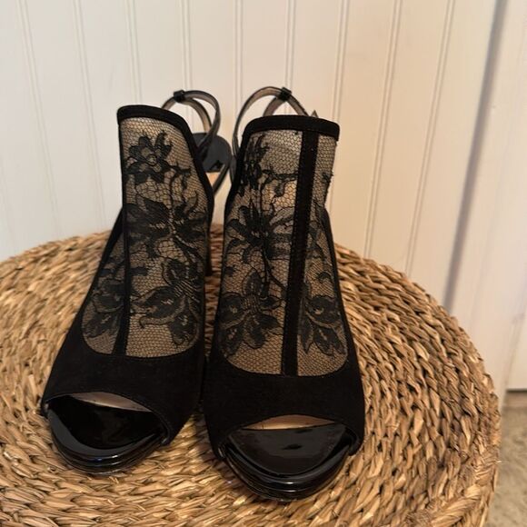 100% authentic Jimmy Choo 'Maylen' Black Heels - 37.5 - Picture 7 of 14